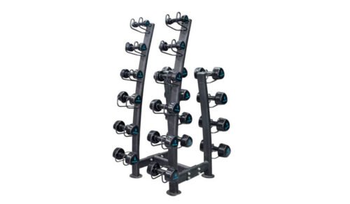 LIVEPRO Rack 10 Paires d’Haltères